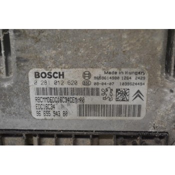 Εγκέφαλος Peugeot Partner 1.6 9HW HDI 2004-2012 BOSCH 0281012620 9665594380 (Citroen Berlingo)