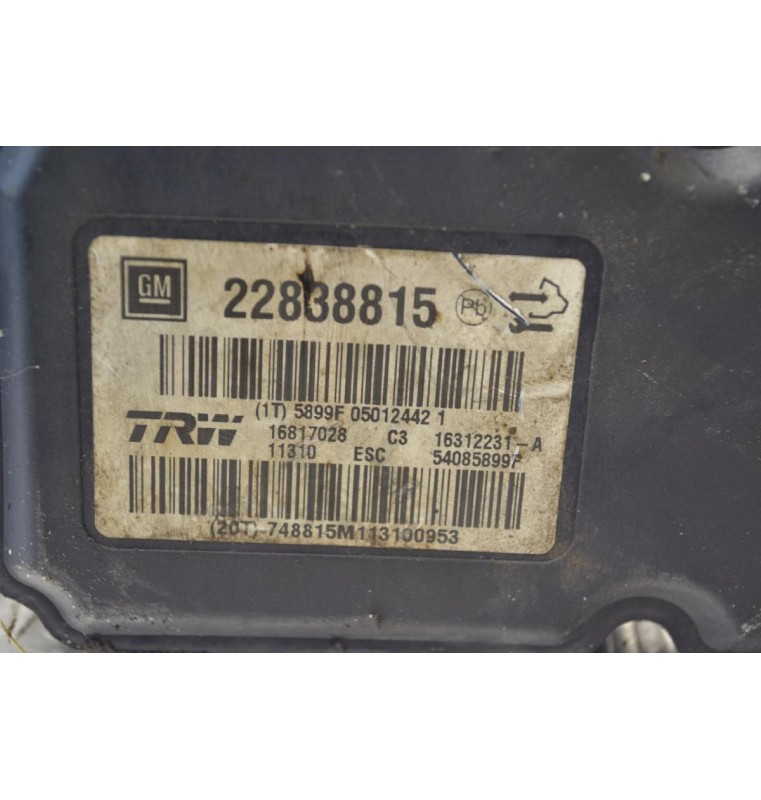 Μονάδα ABS Opel Insignia 2008-2018 22838815 16817028 16312231-A 54085899F