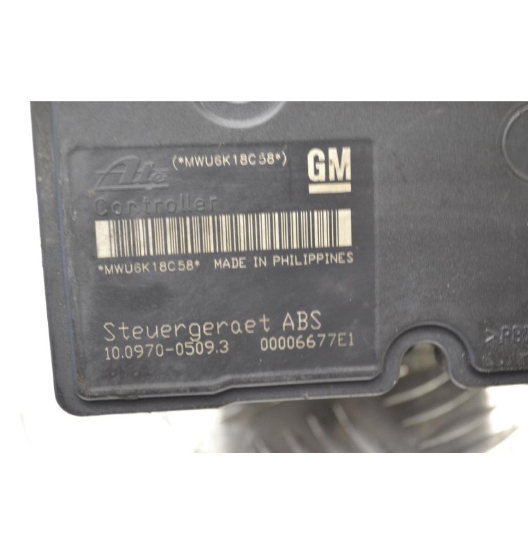 Μονάδα ABS Opel Astra 2005-2010 10097005093 10.0970-0509.3 00006677Ε1 13157576BE