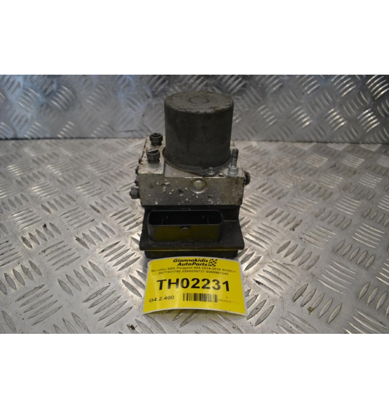 Μονάδα ABS Peugeot 508 2014-2018 BOSCH 9677031780 0265230737 0265951245