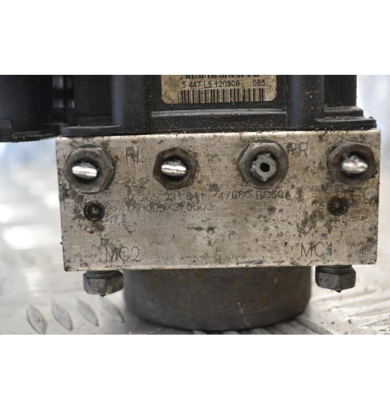 Μονάδα ABS Nissan Micra 2003-2010 BOSCH 47600BC0A 0265231841 0265800574