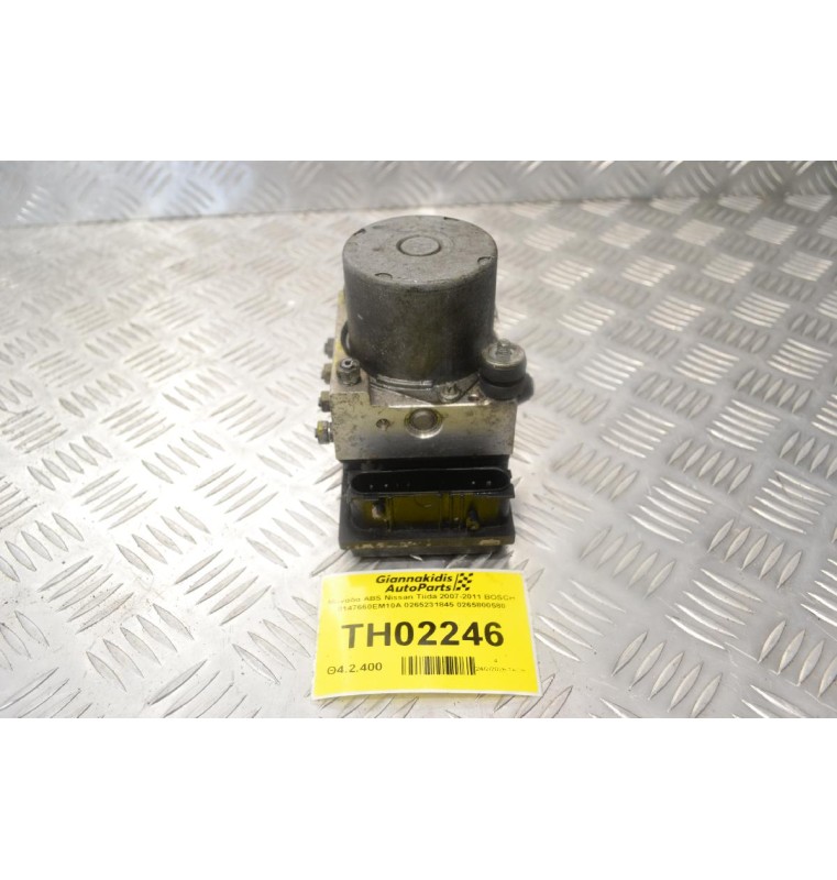 Μονάδα ABS Nissan Tiida 2007-2011 BOSCH 0147660EM10A 0265231845 0265800580