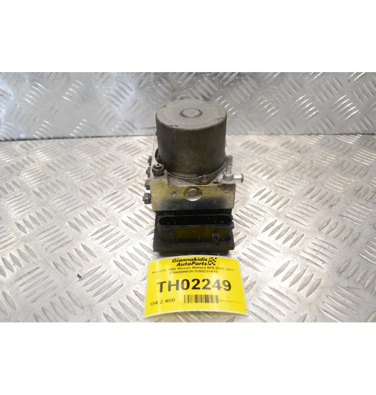 Μονάδα ABS Nissan Almera N16 2002-2010 47660BN820 0265231415