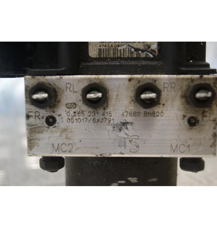 Μονάδα ABS Nissan Almera N16 2002-2010 47660BN820 0265231415