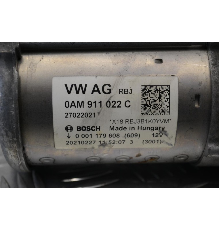 Μίζα Volkswagen Golf / Polo 1.0 Tsi DLA 2017-2021 0AM911022C 0001179608 (Audi A3) (Seat Leon / Arona) (Skoda Octavia) (Γνήσια)