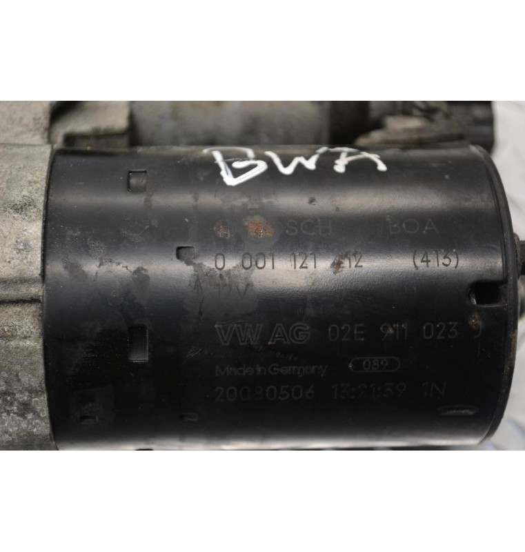 Μίζα Volkswagen Golf Jetta Passat Eos Scirocco 1.4 2.0 3.2 TSI TFSI 2004-2012 0001121412 02E911023J (Γνήσια) (Audi A3 TT TTS Seat Leon Skoda Octavia) BPY CCTA CBFA AXX BWA CCZ BMY CDMA CAV CBPA BLS