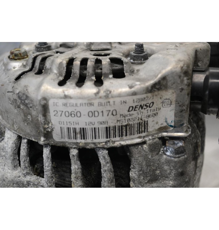 Δυναμό Toyota Avensis / Corolla 1.6 3ZZ 2001-2007 27060-0D170 12V 90A