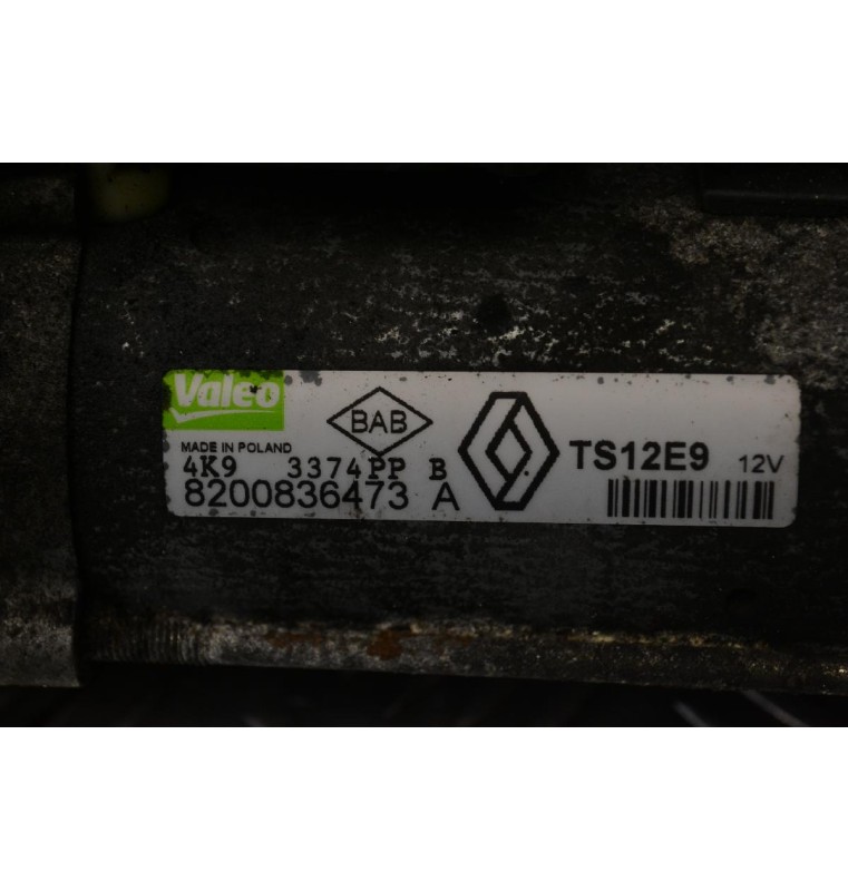 Μίζα Renault Megane 2008-2025 K9K830 VALEO 8200836473A TS12E9