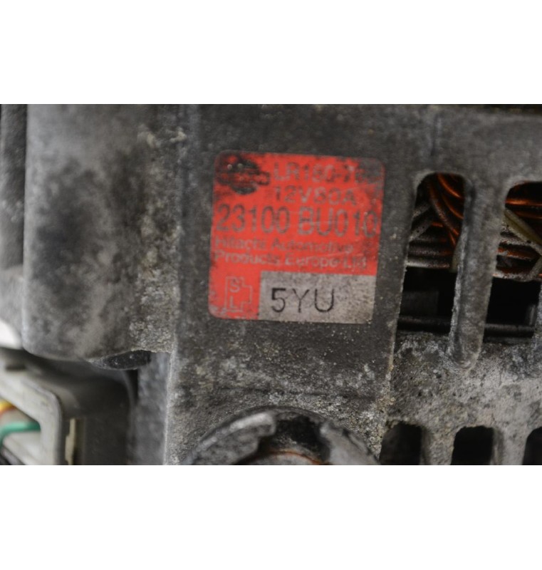 Δυναμό Nissan Almera N16 80A 12V QG15 2000-2005 23100-BU010 LR180-762 (Γνήσιο)