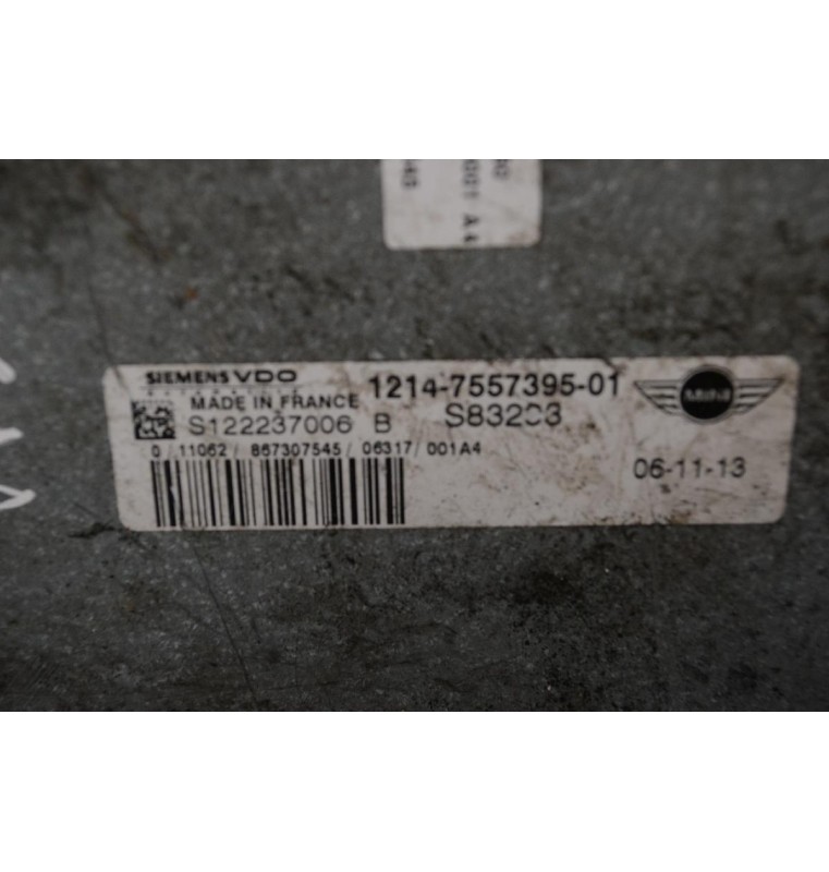 Εγκέφαλος Mini Cooper S 1.6  2002-2006 VDO 1214-7557395-01 S122237006 (Compressor)