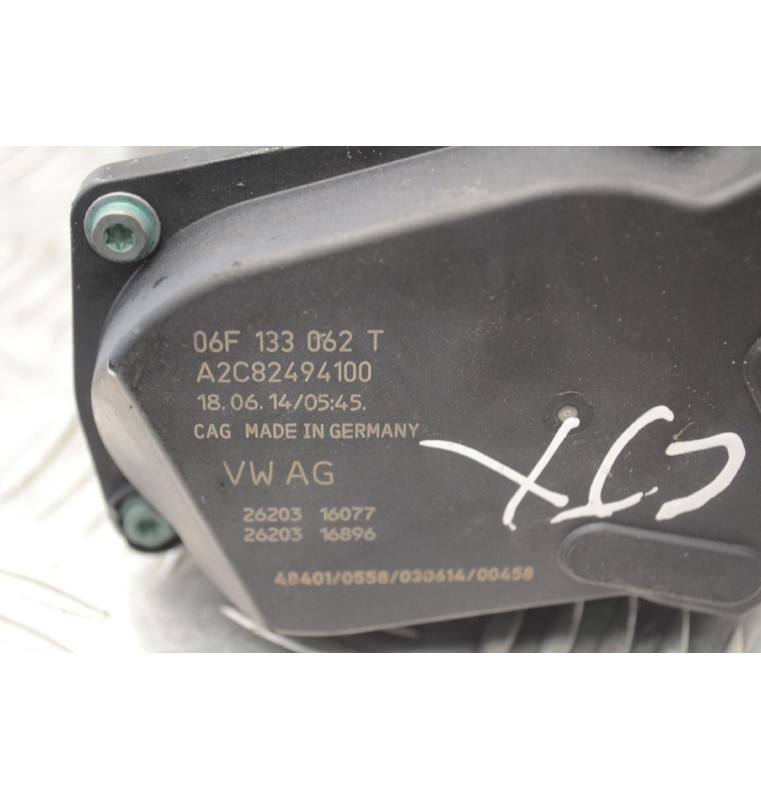 Πεταλούδα Γκαζιου A/C Audi A5 A4 Q5 A6 A8 1.8 / 2.0 TFSI CJE 2010-2015 (Γνήσια) 06F133062T A2C82494100 (Seat Volkswagen Skoda)