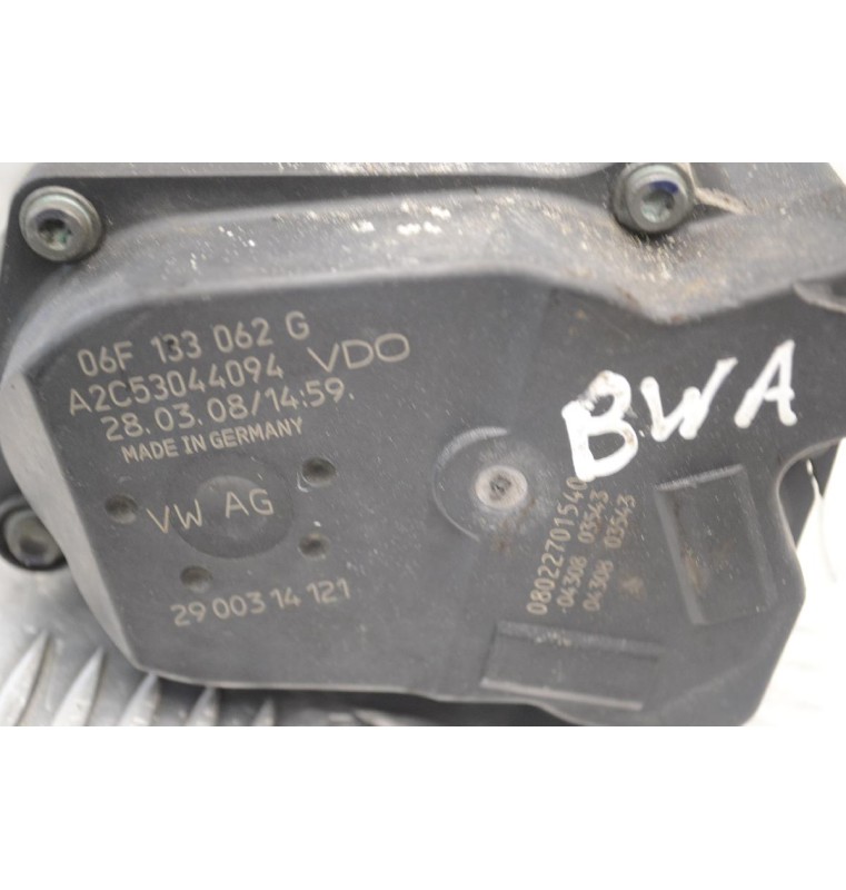 Πεταλούδα Γκαζιού Audi A3 2.0 BWA 2004-2010 06F133062G A2C53044094 (Seat Skoda Volkswagen)