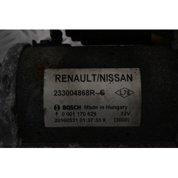 Μίζα Nissan - Renault - Mercedes 1.5 DCI K9K 2010-2017 BOSCH 233004868R-C 0001170629 (Γνήσια)