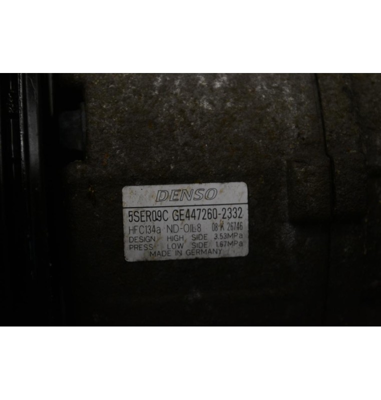 Κομπρεσέρ Aircondition - A/C Toyota Yaris 2010-2018 GE447260-3321 5SER09C