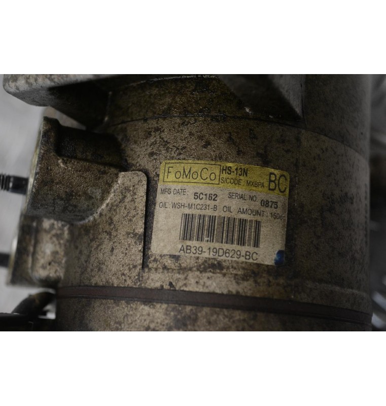Κομπρεσέρ Aircondition A/C Ford Ranger 3.2 P5AT 2011-2018 AB39-19D629-BC (Γνήσιο)