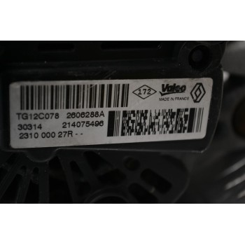 Δυναμό Renault Megane 2009-2015 K9K846 VALEO TG12C078