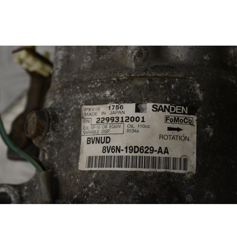 Κομπρεσέρ Aircondition A/C Ford Focus C-Max 1.6 TDCI T1DA/ T1DB  Mazda 6/5/3  Y6 1.6D 2010-2015 8V6N-19D629-AA