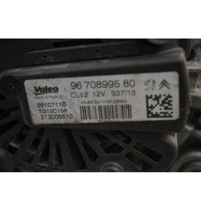Δυναμό Citroen C3 / Pegeuot 208 HMZ HM01 1.2 2015-2020 VALEO 9670899580