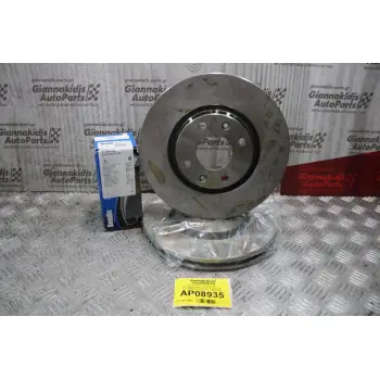 Σετ Δισκόπλακες και Τακάκια Citroen BerlingoC3/Picasso C4 Picasso C5 Xsara/206/207/3008/307 1996-2008 (Διάμετρος 282.9 mm)