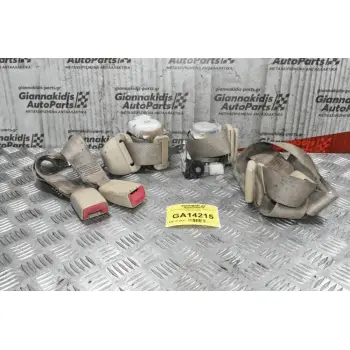 Ζώνες Πίσω Καθισμάτων Σετ Toyota Hilux KUN 2005-2015