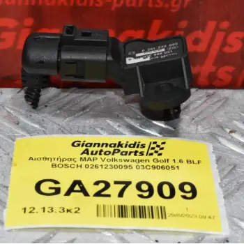 Αισθητήρας MAP Volkswagen Golf 1.6 BLF BOSCH 0261230095 03C906051