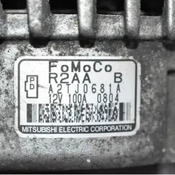 Δυναμό Mazda 6 2.2 MZR-CD R2AA 2013-2018 A2TJ0681A 100Α