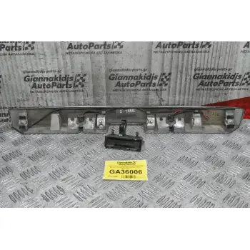 Διακοσμητικό Πορτ Μπαγκαζ Με Χειρολαβή Nissan X-Trai 2002-2010 (Νίκελ) (Φώτα Πινακίδας)