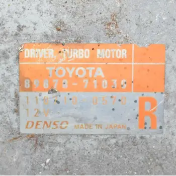 Πλακέτα Τουρμπίνας Toyota Hilux KUN 1KD 2005-2015 DENSO 89878-71030 110710-0570