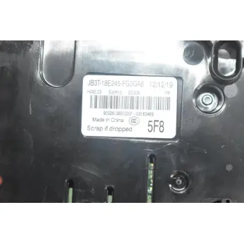 Χειριστήρια Κλιματιμού A/C - Ραδιο CD Ford Ranger Wildtrak - Raptor 2016-2024 JB3T-18E245-FG3GA8 (Γνήσιο) (Ταμπλό) (Οθόνη - Κονσολα)