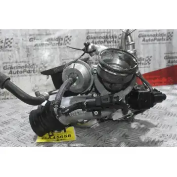 Turbo / Τουρμπίνα - Με Πολλαπλη Εξαγωγής Audi A4 - Α3 - TT 1.8 / 2.0 TFSI 2005-2012 06J145713Κ (Γνήσια) (Seat Leon - Volkswagen Golf - Skoda Octavia)