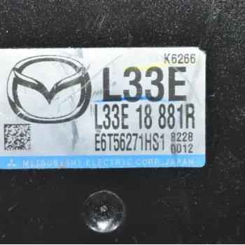 Εγκέφαλος Κινητήρα Mazda MPV 2.3 L3 2004-2009 L33E18881R E6T56271HS1