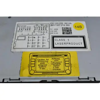 Οθόνη Volkswagen Golf 6 / Tiguan / Touran 2008-2013 1K0035182AA (Γνήσια)