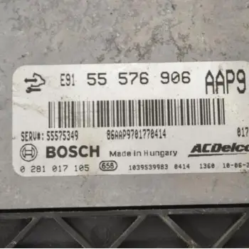 Εγκέφαλος Κινητήρα Opel Insignia A20DTH BOSCH 55576906 0281017105