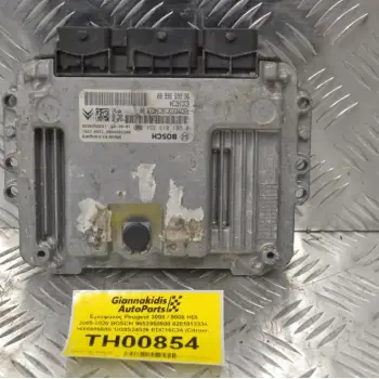 Εγκέφαλος Peugeot 3008 / 5008 HDI 2005-2020 BOSCH 9653958980 0281013334 9666986680 1039S24526 EDC16C34 (Citroen C4 / Berlingo)