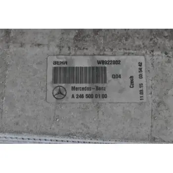 Ψυγείο Intercooler Mercedes-Benz B180 W246 / A160 W176 1.6T 270910 A2465000100 2010-2015