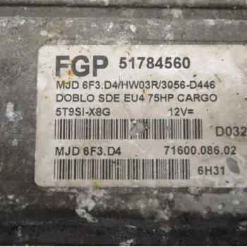 Εγκέφαλος Fiat Doblo 2005-2026 51784560
