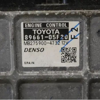 Εγκέφαλος Toyota Avensis 2.0 2005-2015 89661-05F20 MB275900-4733
