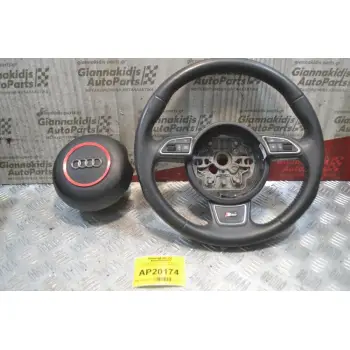 Τιμόνι & Αερόσακος Audi A6 S Line 2010-2020 4G0419091R 8X0880201C