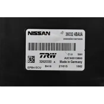 Πλακέτα / Εγκέφαλος Χειροφρένου Nissan Qashqai J11 / X-Trail T32 2013-2021 36032-4BA0A (Γνήσιο)