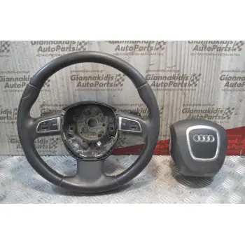 Τιμόνι & Aερόσακος Audi A8 2004-2008 61711340B00 4E0880201BN