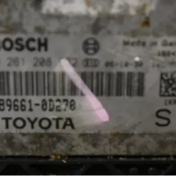 Εγκέφαλος Toyota Yaris 1.0 2006-2012 BOSCH 89661-0D270 0261208932 1039S12559