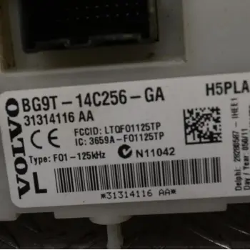 Πλακέτα Volvo S60 V60 XC60 2010-2015 31314116AA BG9T-14C256-GA