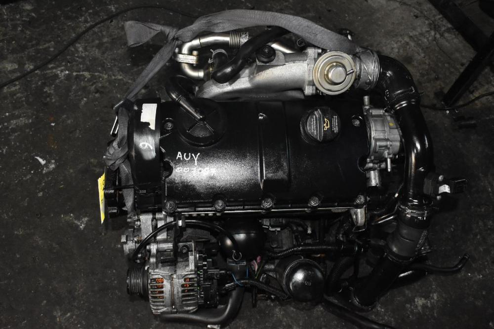 Κινητήρας - Μοτέρ Seat Alhambra / Bora / Octavia 1.9 TDI AUY 1999-2005 (Λειπει η τουρμπινα)