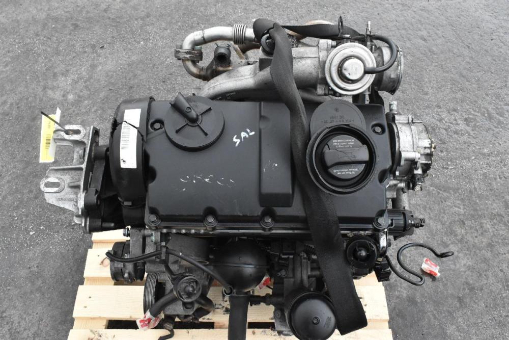 Κινητήρας - Μοτέρ Seat Alhambra / Bora / Octavia 1.9 TDI AUY 1999-2005 (Λειπει η τουρμπινα)