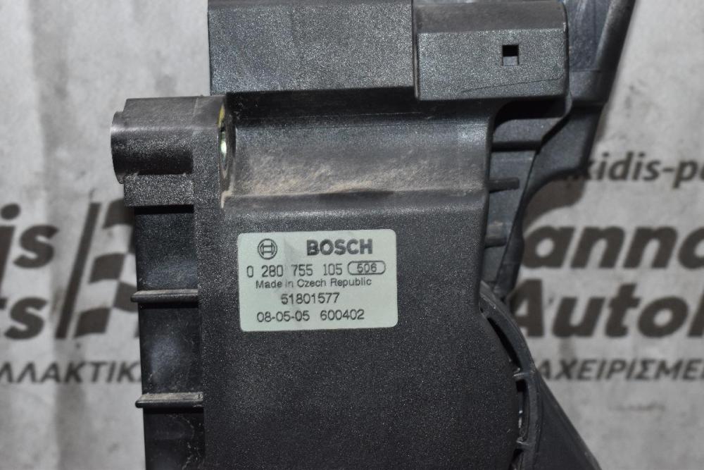 Πεντάλ Γκαζιού-Ποντεσιόμετρο Citroen Nemo-Peugeot Bipper 2008-2015 0280755105