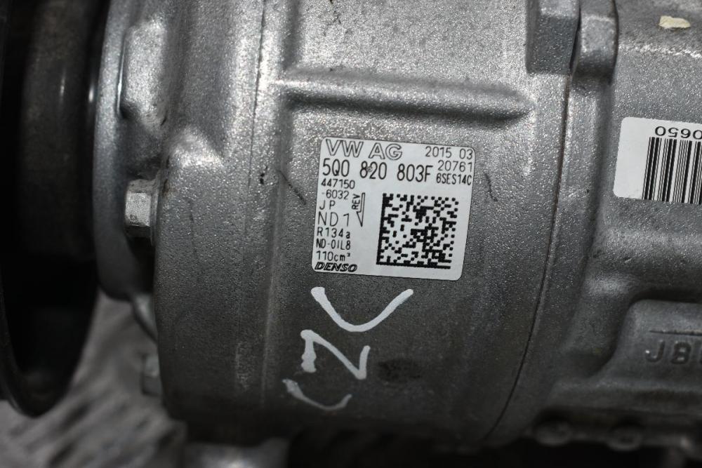 Κομπρεσέρ Aircondition Volkswagen Golf VII 1.4 TSI CZC 125ps 2013-2021 DENSO 500820803F