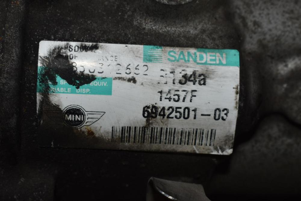 Κομπρεσέρ Aircondition - A/C  Mini Cooper R56 N12B16AA 2006-2014 SANDEN 6942501-03 1457F
