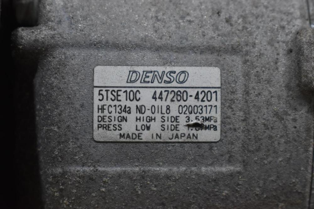 Κομπρεσέρ Aircondition Toyota Auris / Yaris 1NR 1.3 2008-2015 DENSO 447260-4201 5TSE10C