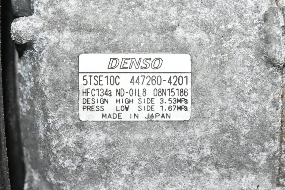 Κομπρεσέρ Aircondition Toyota Auris / Yaris 1NR 1.3 2008-2015 DENSO 447260-4201 5TSE10C