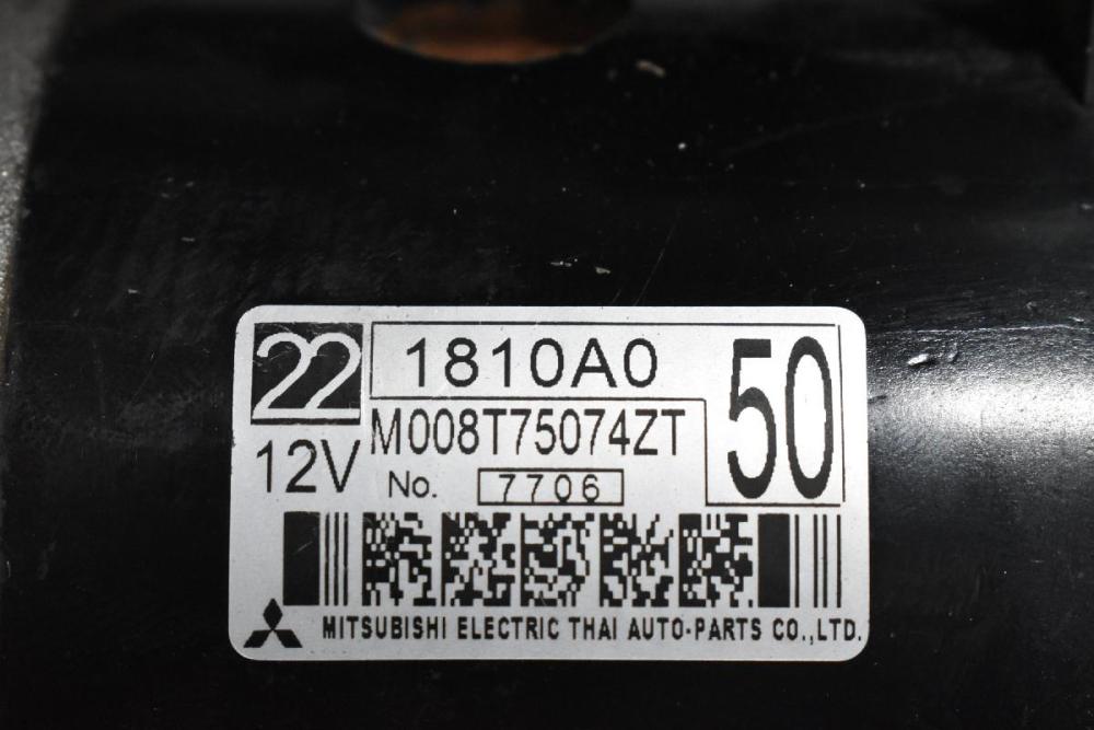 Μίζα Mitsubishi Pajero 2.8cc 4M40 1994-2004 MITSUBISHI 1810A050 M008T75074ZT (10 Δόντια)